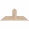 Ekena Millwork Portland Smooth Timber Gable Bracket, Douglas Fir, 36"W x 15"H x 5 1/2"D x 5 1/2"F, 10/12 Pitch GBW036X15X0606POR00SDF - alternate 1